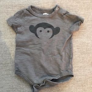 Cool, Hip Appaman Onesie in Light Grey Cotton 3m